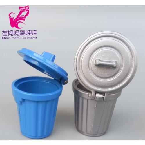 Doll house diy accessories Trash can lantern garden tools water Shower mini Pet tableware toys accessories