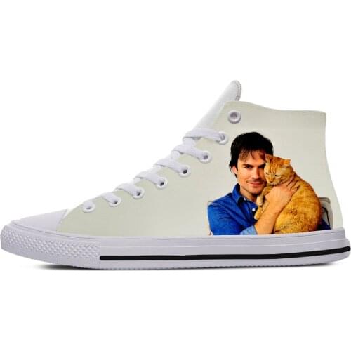 2019 hot fashion 3D Ian somerhalder High Sneakers for men/women high quality 3D printing handiness casual shoes