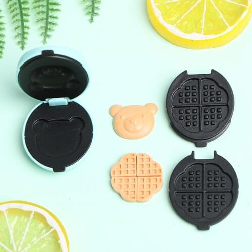 Hot! Kitchen Mini Toaster Pocket Electric Oven Toy Miniature Toy Model ratio of doll house and doll Doll House