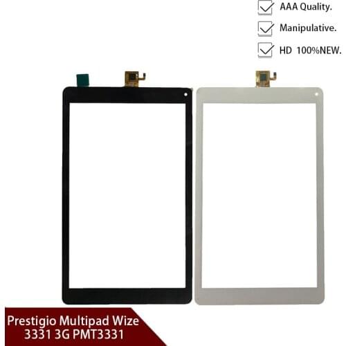 New Touch Screen For 10.1" inch Prestigio Multipad Wize 3331 3G PMT3331 Tablet Panel digitizer Sensor Replacement Free Shipping