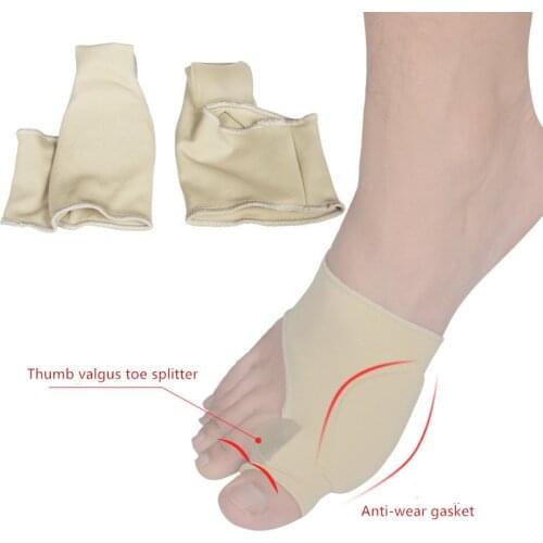 Silicone Foot Hallux Valgus Correction Big Toe Bunion Protector Orthopedic Foot Pads Pedicure Socks Pain Relief Insoles