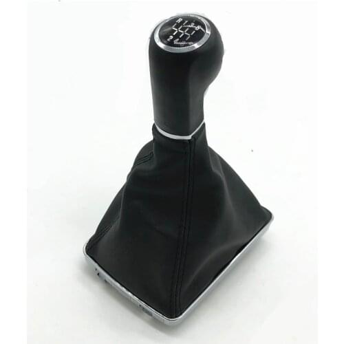 5/6 Speed Gear Lever Stick Shift Knob Gaiter Boot Handbrake Grips Parking Hand Brake Boot Cover Case Collar For Opel ASTRA H