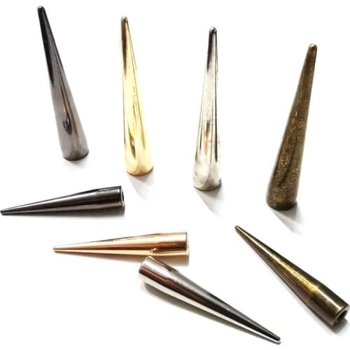 DIY Craft Cool Punk Garment Rivets Cone Studs and Spikes for Clothes Screwback for Pet Collar Leather /Bag/Shoes