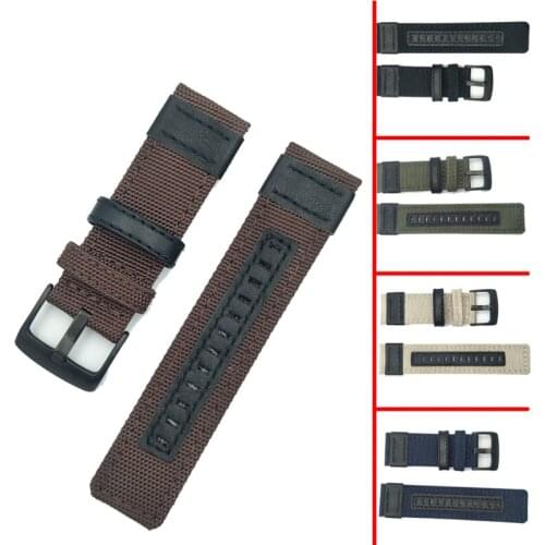 Sport watchbands For Garmin Fenix 6 6S 5 5S 5 Plus Smart watch accessories bracelet 20mm 22mm Nylon Leather strap For Fenix5