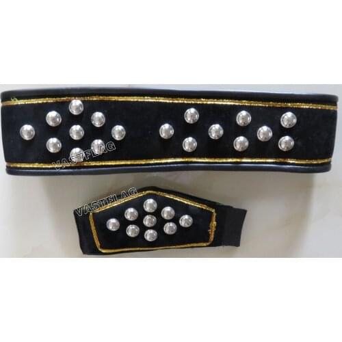 Top quality kung fu tai chi Nanquan wristbands traditional martial arts bubble nail practise belt+WRISTGUARD