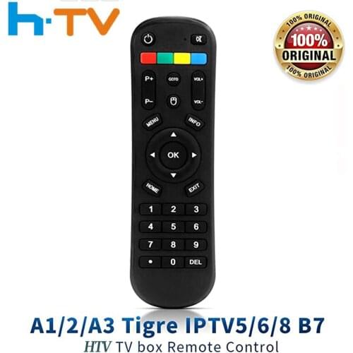 1pc Free Shipping NEW Tigre A2 H.TV BOX HTV Remote Control for H.TV3 H.TV5 HTV1 HTV3 HTV BOX HTV5 A2 HTV Box 5 Tigre