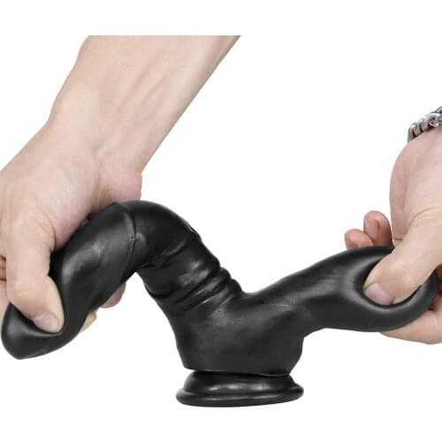 2021 Double Anal Dildo For Women Lesbian Big Penis with Suction Cup Sex Shop Toys Dual Headed Dildos Clitoris Stimulator Vagina