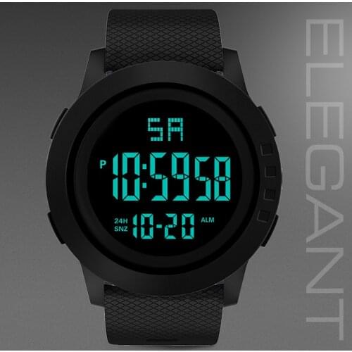 Mens Digital Wristwatches Top Brand Luxury Military Men Mechanical Wristwatches 30m Waterproof Digital Watches Mens 2021 Reloj