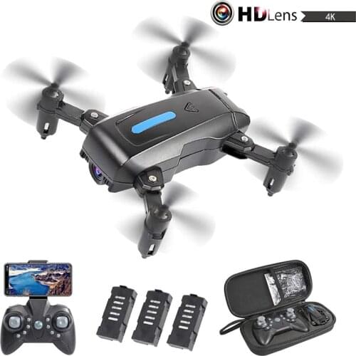 E78 Mini Long Endurance Folding Remote Control Drone With 4K HD Camera Headless Mode Altitude Hold One Key Operation Aircraft