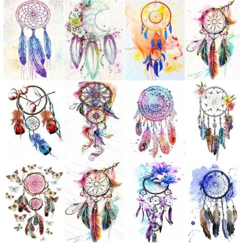 CHENISTORY Painting By Numbers Dream Catcher Scenery For Adult Children Wall Art Pictures For Adults Home Decoration DIY Gift