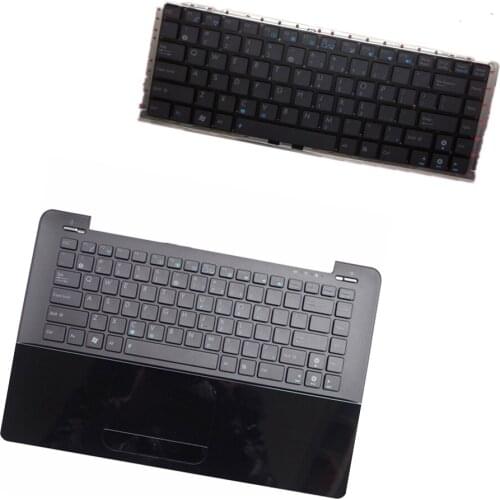 Laptop Keyboard Upper Case Cover C Shell PalmRest For ASUS ZENBOOK UX30 UX30S Black US United States Edition