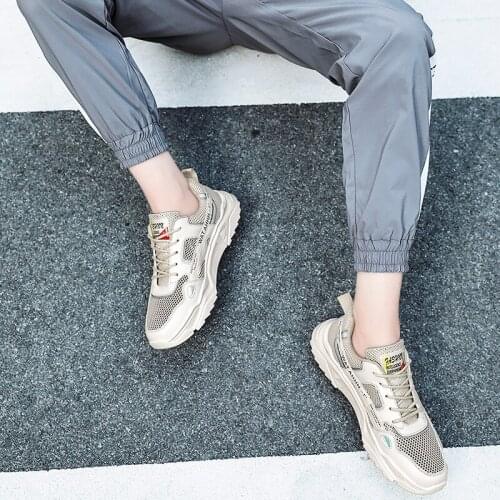 Hot Mens breathable sneakers zapatos slip black shoe para Shoes 39 Men for informales Male causal de knitting solid casuales on