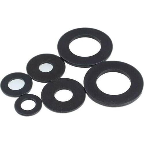M2 M2.5 M3-M30 Grade 8.8 black flat gasket flat washer / Thickened metal washers