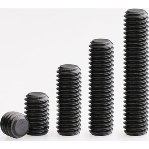 M3M4M5M6M8M10 12.9 level flat-end set screw / Kimi screw / top screw machine headless screw