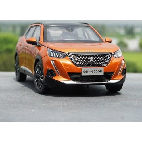1/18 alloy die-casting simulation car model Original Dongfeng Peugeot 2008 adult collection Toys for children Family display
