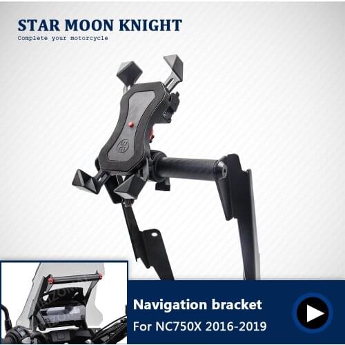 Motorcycle Stand Holder Phone Mobile Phone GPS Plate Bracket for Honda NC750X 2016 - 2019 2018 2017 NC750 X NC 750X