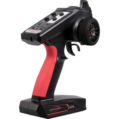 Original AUSTAR AX6S 2.4G 4CH Transmitter Radio Remote Control with Receiver for RC Car Boat Part