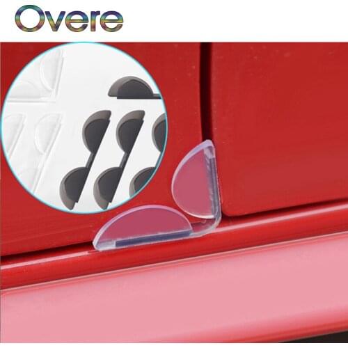 Overe 1Set Car Door Edge Guard Anti Collision Sticker Strips For Hyundai Solaris I30 creta IX25 Suzuki Swift SX4 Lada Vesta
