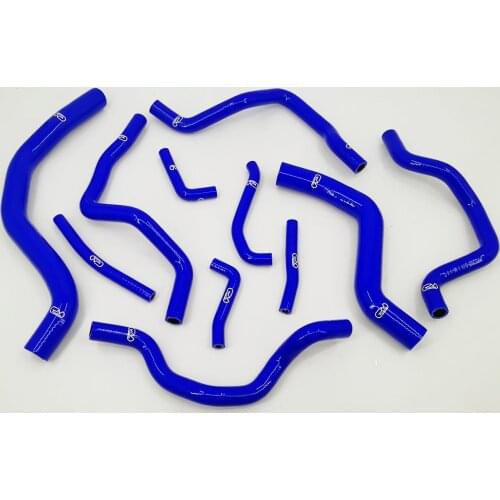 Fit Mitsubishi Lancer Evo 7/8 CT9A 4G63T 2001-2005 Silicone Radiator Hose Kit