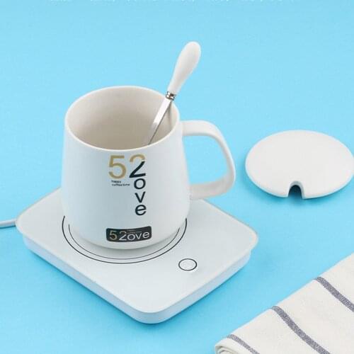 USB Cup Warmer Electric Coffee Cup Heating Mat Pad Portable Milk Tea Drink Hot Coasters Heater Household Office Mug Heating