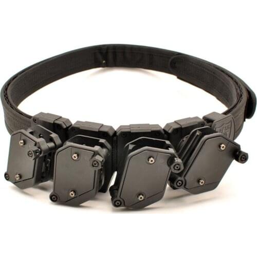 110CM IPSC USPS High Speed Shooting Belt w/4x Multi-Angle Speed Pistol Magazine