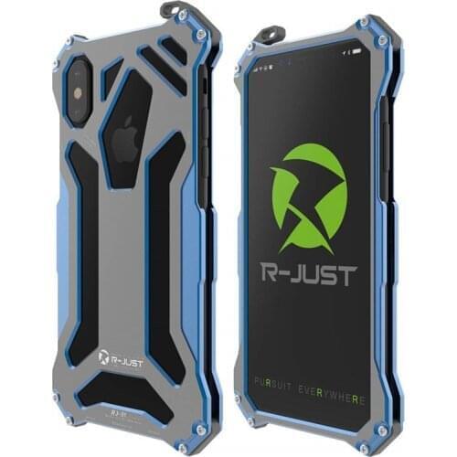 Luxury Metal Armor Case For iPhone SE 2020 iPhone 11 12 Pro XS Max 7 8 PLus XR Full Protect Phone Cover Shockproof Hard Coque