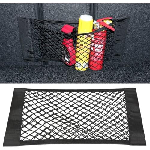 Car Storage Bag Mesh Net Bag Pocket for Skoda Fabia 2 3 Karoq Kodiaq Octavia 3 Superb 2 3 Combi Yeti Car Accessories