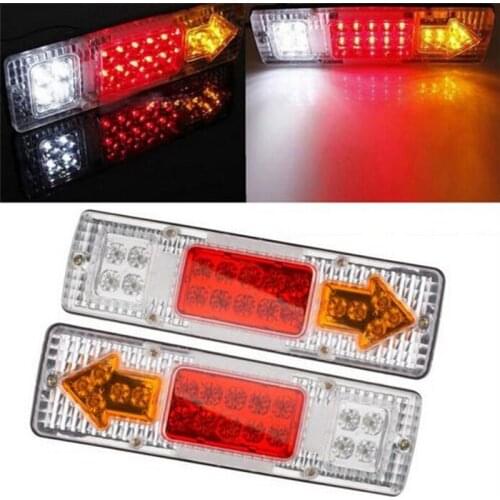 LED Tail Light Car Truck Trailer Stop Rear Reverse Turn Indicator Lamp New Arrival 1x 12V 19 High Quality New Arrival 2021