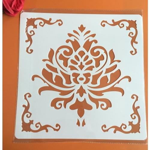 30 * 30 cm diy craft mandala stencil for woodcut painting, scrapbook wall art stamping decoration album embossed paper card