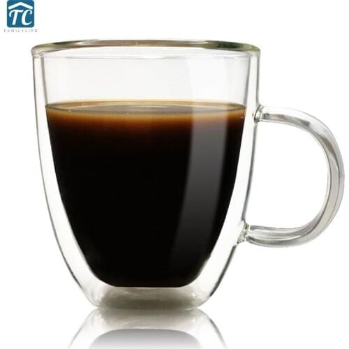 WITFAMILY Double Wall Mugs