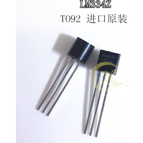 10PCS LM334Z into the TO-92 LM334 three-terminal adjustable constant current source original products
