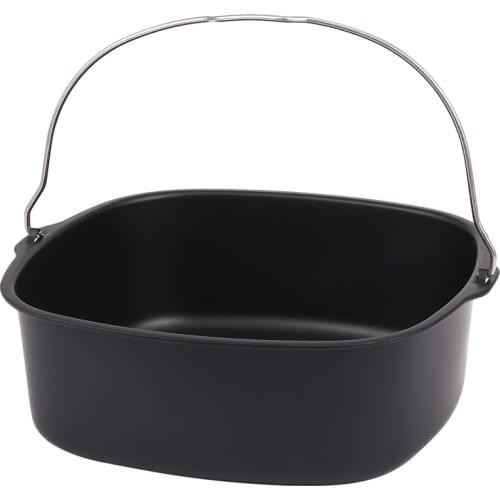 Nonstick Bakeware,Air Fryer Electric Fryer Accessory Non-Stick Baking Dish Roasting Tin Tray for HD9860 Retail