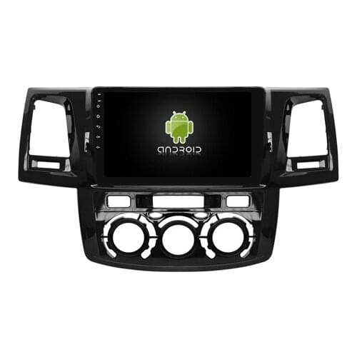 9" Android 9.0 Pie OS Car Multimedia GPS Radio for Toyota Hilux 2012-2015 (Manual A/C Version) with Full Video Output Support