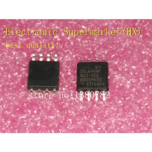 Free Shipping 100pcs/lots MX25L6406EM2I-12G MX25L6406EM2I MX25L6406 SOP-8 New original IC In stock