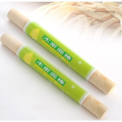 OTHERHOUSE 1Pc Wood Rolling Pin Dumpling Noodles Pastry Dough Roller For Baking Cake Pastry Pizza kitchen Cake Decorating Tools