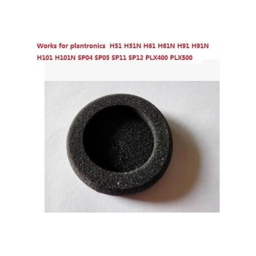 DHL free. 500pcs. original replace earpad for PLT H51 H51N H61 H61N H91 H91N H101 H101N SP04 SP05 SP11 SP12 PLX400 PLX500