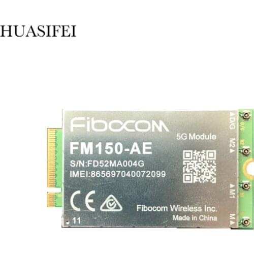 FIBOCOM FM150-AE MINIPCIE Quectel 5G Wireless Module Cover global 5G frequency bands Multi-constellation GNSS capabilities