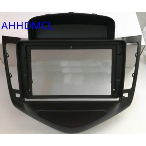 Car Fascias Navigation Fascia Dash Frame Kit For 9" Universal Android Multimedia Player For Chevrolet Cruze 2009 2010 2011 ~2017
