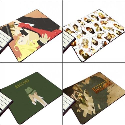 Mairuige Cool Anime Rubber Pc Computer Mousepad Baccano Animation Comic Mini Products Tablet Gamer Player Gaming Mouse Pad