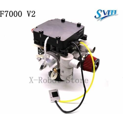 SVFFI F7000 generator oil-electric hybrid drone generator F7000 12-14S 7000W multi-rotor agricultural drone power system