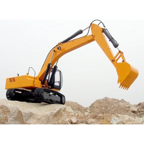 1/12 scale RC Remote control model fFully Metal hydraulic excavator truck m hydraulic engineering crane 9ch 2.4g RTR