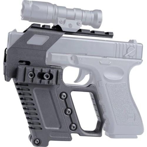 Glock Series Rail Base Loading Device Pistol Carbine Kit Quick Reload for Glock G17 G18 G19 Series Mount Hunting