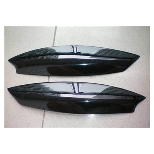 Headlight Eyebrows Eyelids for 2006-2008 VW Volkswagen Golf MK5 Rabbit R32 Jetta