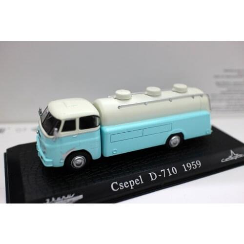 Editions Collections Atlas 1/76 Csepel D-710 1959 Oil Truck Resin model for collection