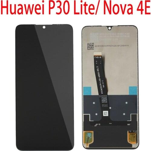 Original 6.15" for Huawei P30 Lite/ Nova 4E LCD Display Touch Screen Digitizer Assembly LCD Display P30 Lite Repair Parts