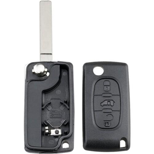 Fits for Peugeot Partner for Citroen Berlingo Or Dispatch 3 Button Key Fob Remote Case Key Case Key Protector