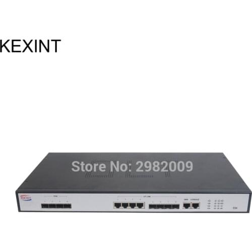 Manufacturer 4 ports EPON OLT with Software Management and without SFP module
