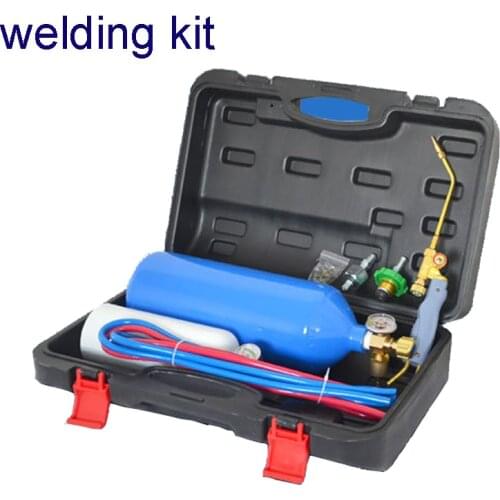 Welding torch air conditioning refrigeration maintenance gas welding gas cylinder torch portable welding kit cutting tools set