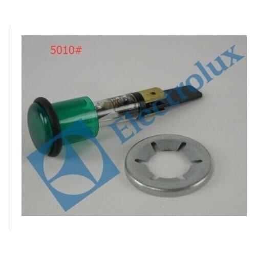 Electrolux 005010 grun neon Anzeigeleuchte mit O-Ring Bezel 240V 13mm Loch