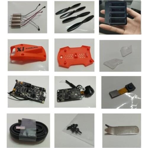 Wingsland X1 RC Quadcopter Spare Parts motor blade shell Receiving board camera Lampshade Charging line Screw tool Charging base